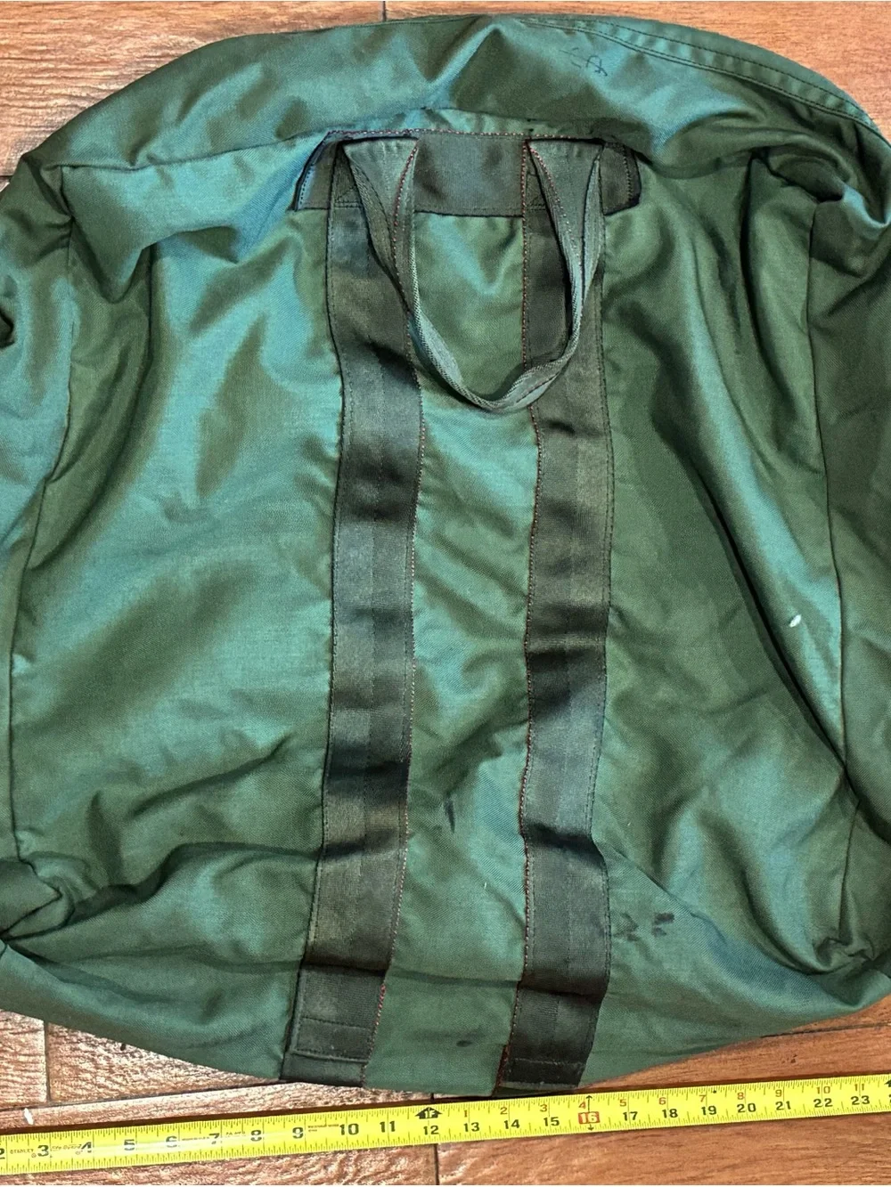 Flyer's Kit Bag US Military Issue Nylon Canvas OD Green Pilot Kitbag